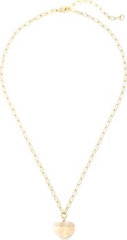 MACHETE Midi Heart Pendant Necklace