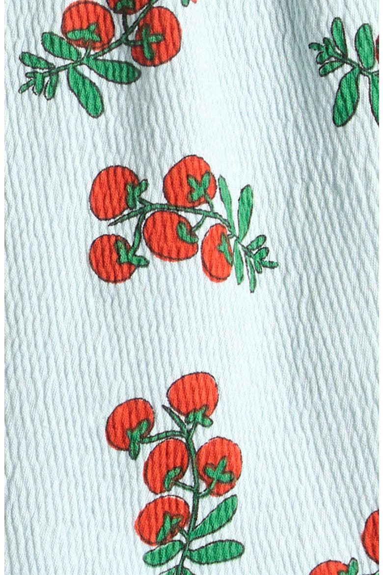 Kids' Juicy Tomato Print Skirt, Alternate, color, LIGHT BLUE