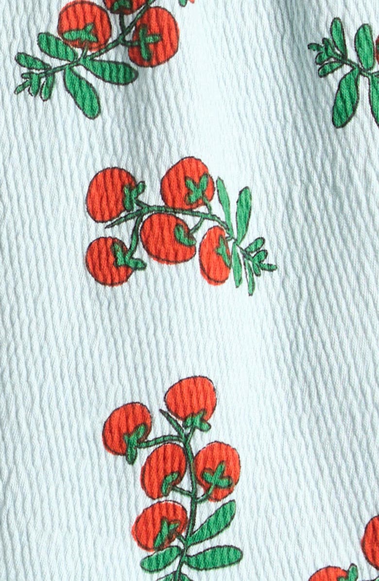Bobo Choses Kids' Juicy Tomato Print Skirt, Alternate, color, Light Blue