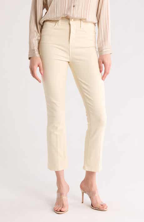 L'AGENCE Mira Crop Micro Bootcut Jeans