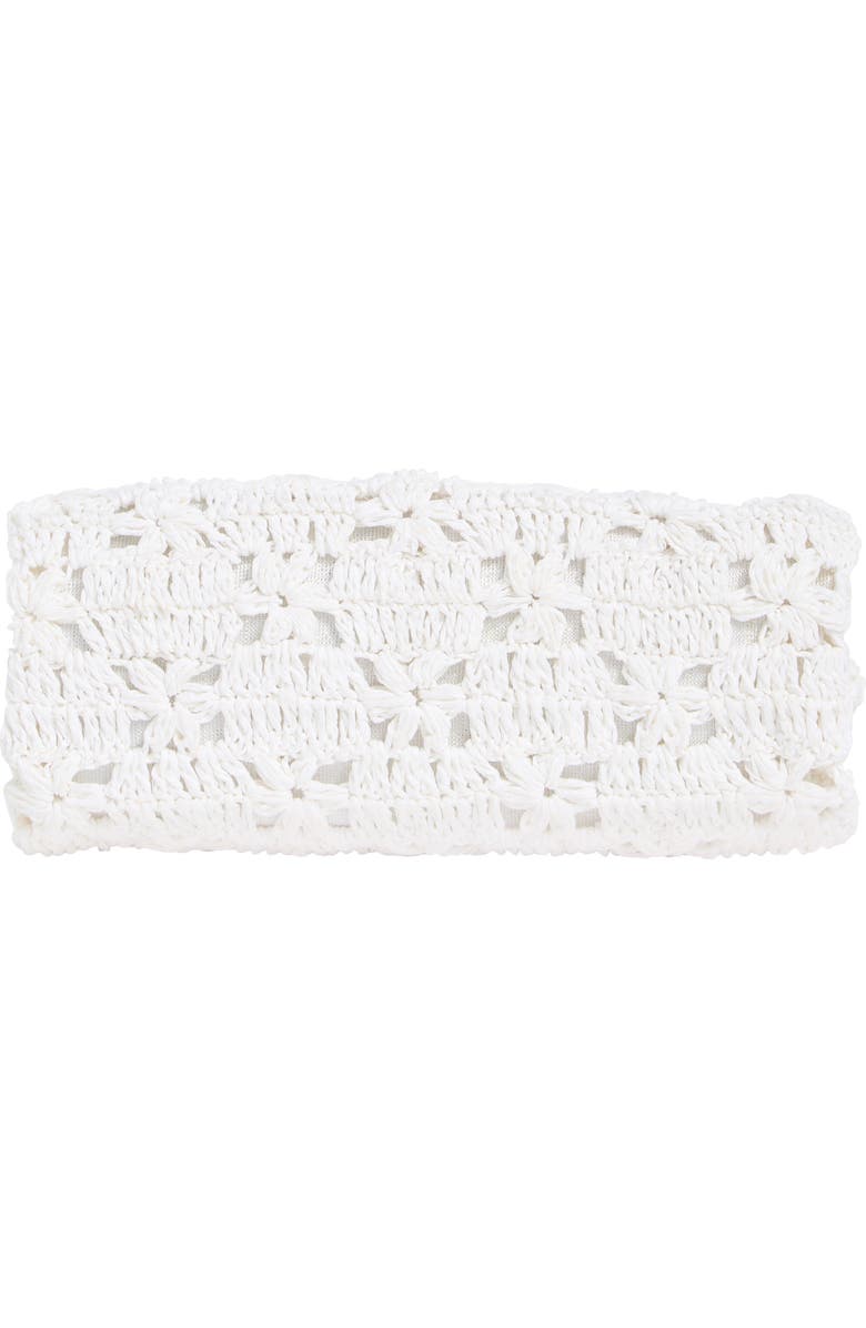 Sam Edelman Layla Floral Raffia Shoulder Bag, Alternate, color,