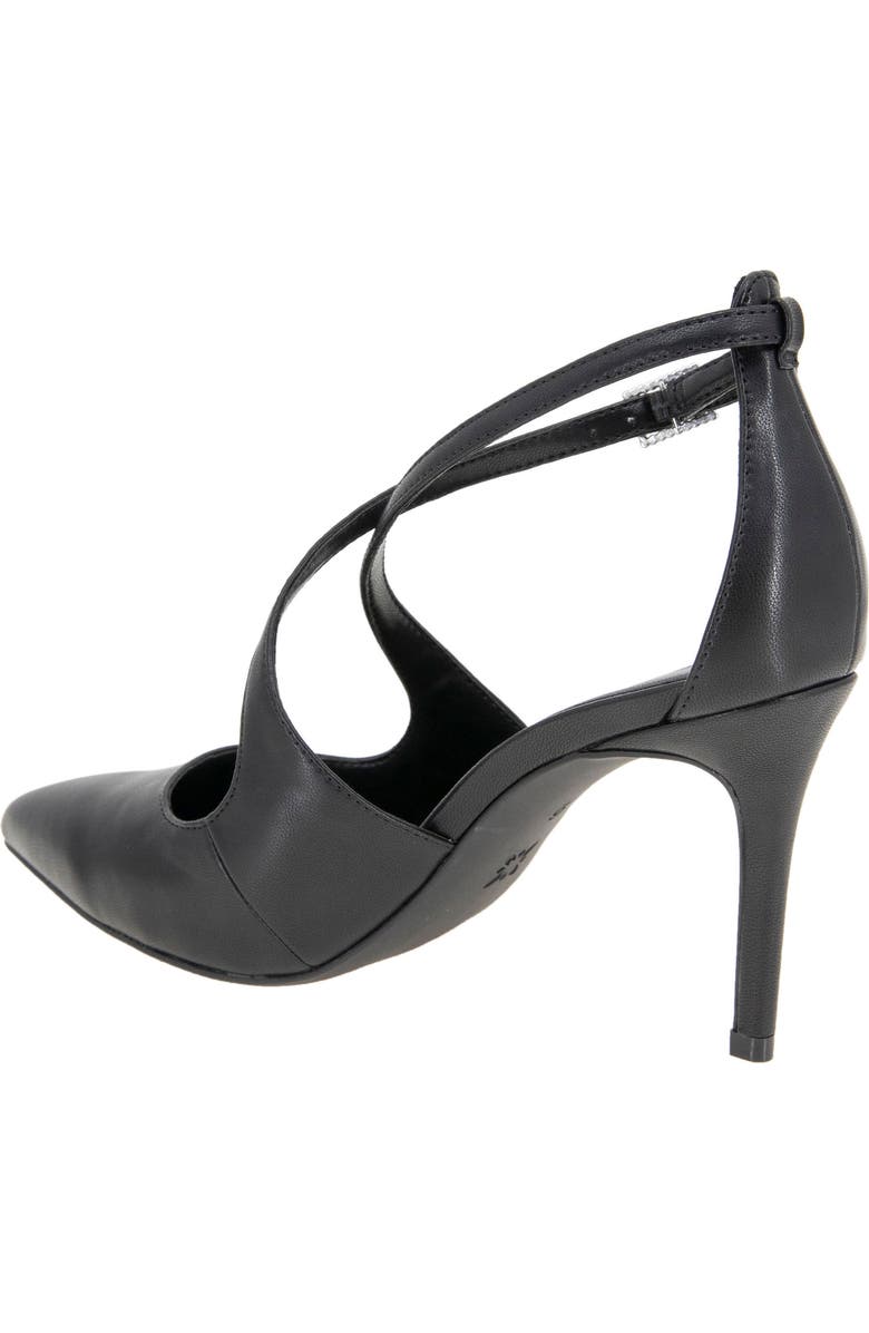 BCBGeneration Bromi Ankle Strap Pump, Alternate, color, Black