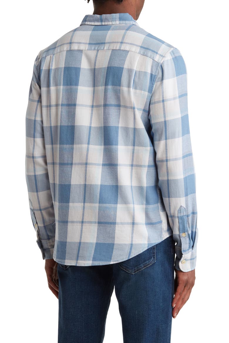 Humboldt Plaid Workwear Shirt, Alternate, color, BLUE/ WHITE