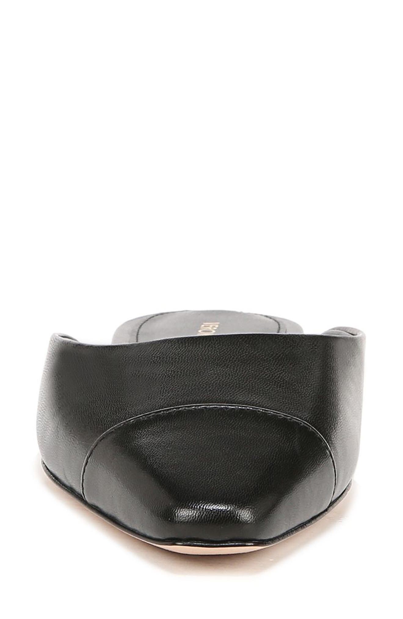 Veronica Beard Carlotta Flat, Alternate, color, Black/ Black