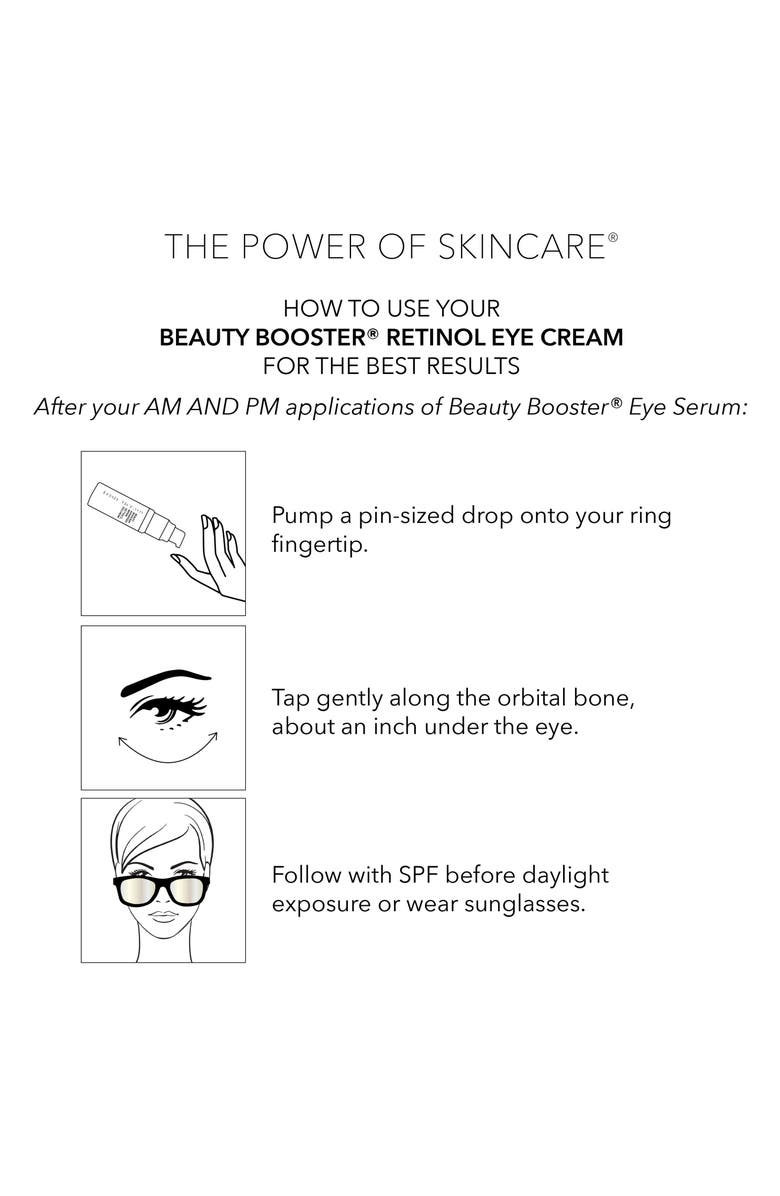 Trish McEvoy Beauty Booster<sup>®</sup> Retinol Eye Cream, Alternate, color,