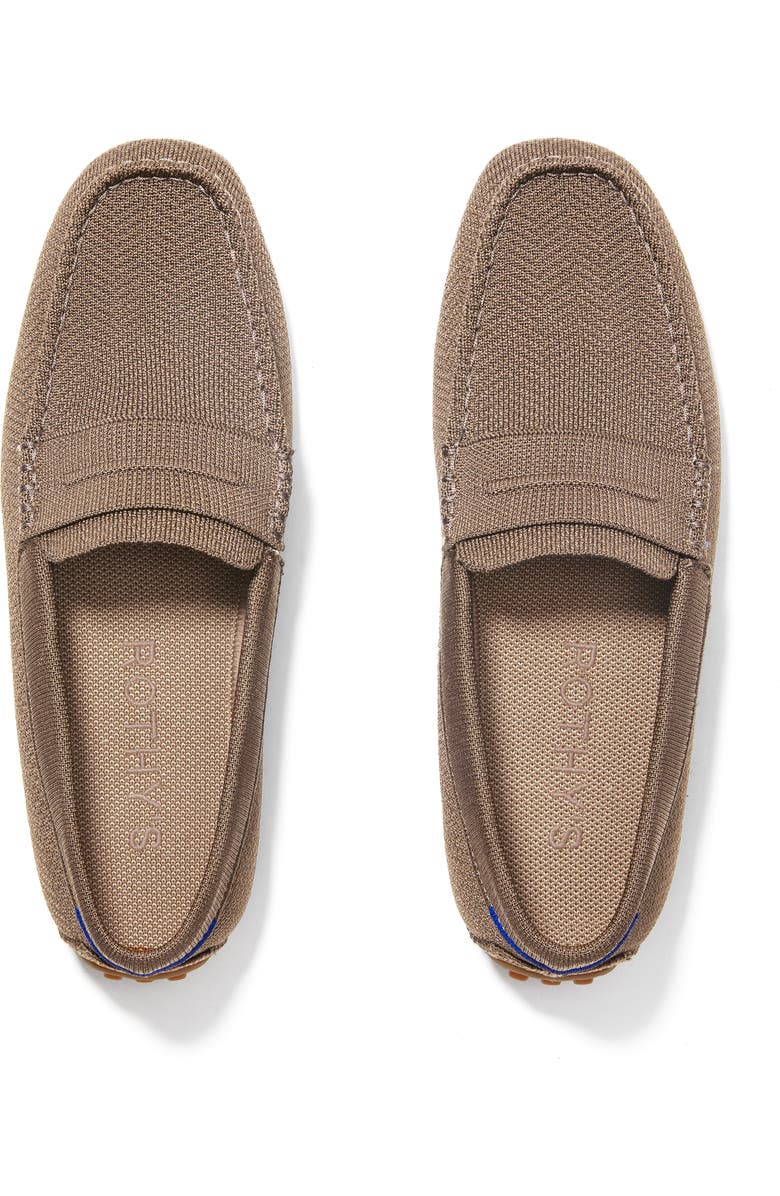 Rothy's The Driving Loafer, Alternate, color, Portobello Herringbone