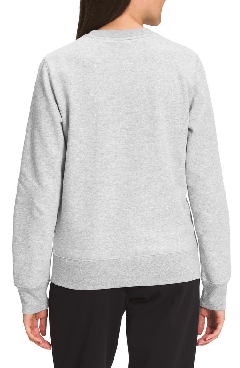 The North Face Heritage Patch Crewneck Sweatshirt, Alternate, color,