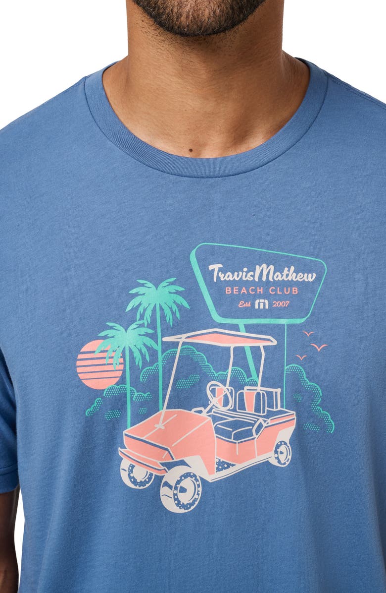 TravisMathew Bellhop Graphic T-Shirt, Alternate, color, Blue Horizon