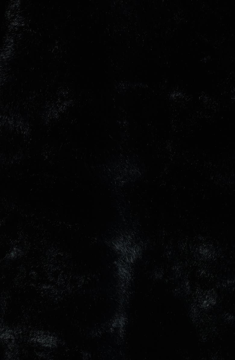 UGG<sup>®</sup> Faux Fur Jacket, Alternate, color, Black