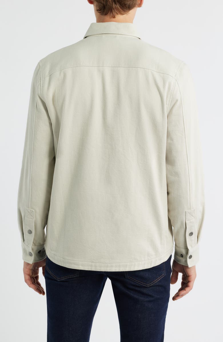 Rails Rhett Cotton Snap-Up Shirt, Alternate, color, Stone