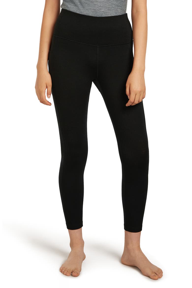 Merino Wool 260 Fastray II Leggings, Main, color, BLACK