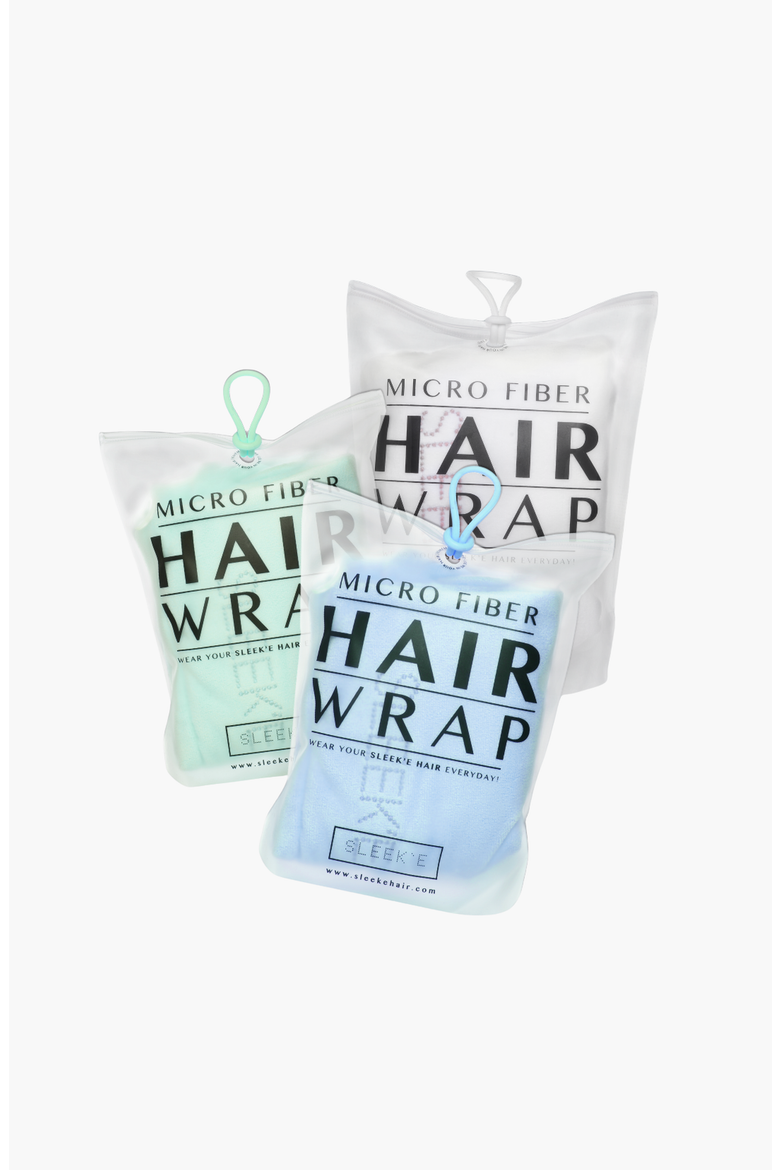 3-for-2 Hair Wrap Bundle, Main, color, Blue/Mint/White