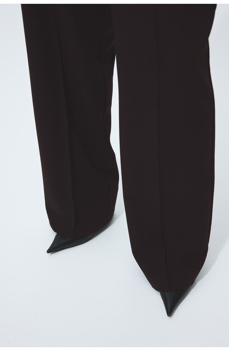 H&M Belted Tailored Trousers, Alternate, color, 