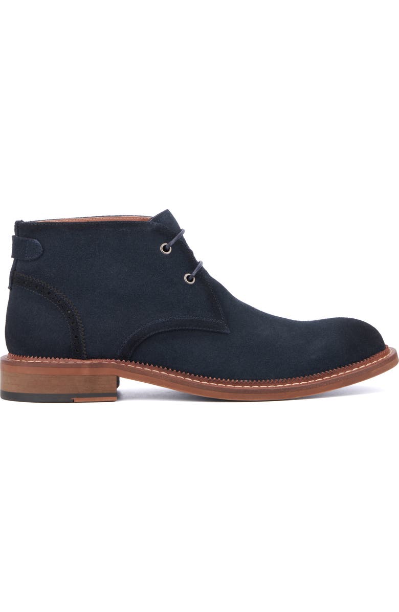 VINTAGE FOUNDRY Milton Chukka Boot, Alternate, color, Navy