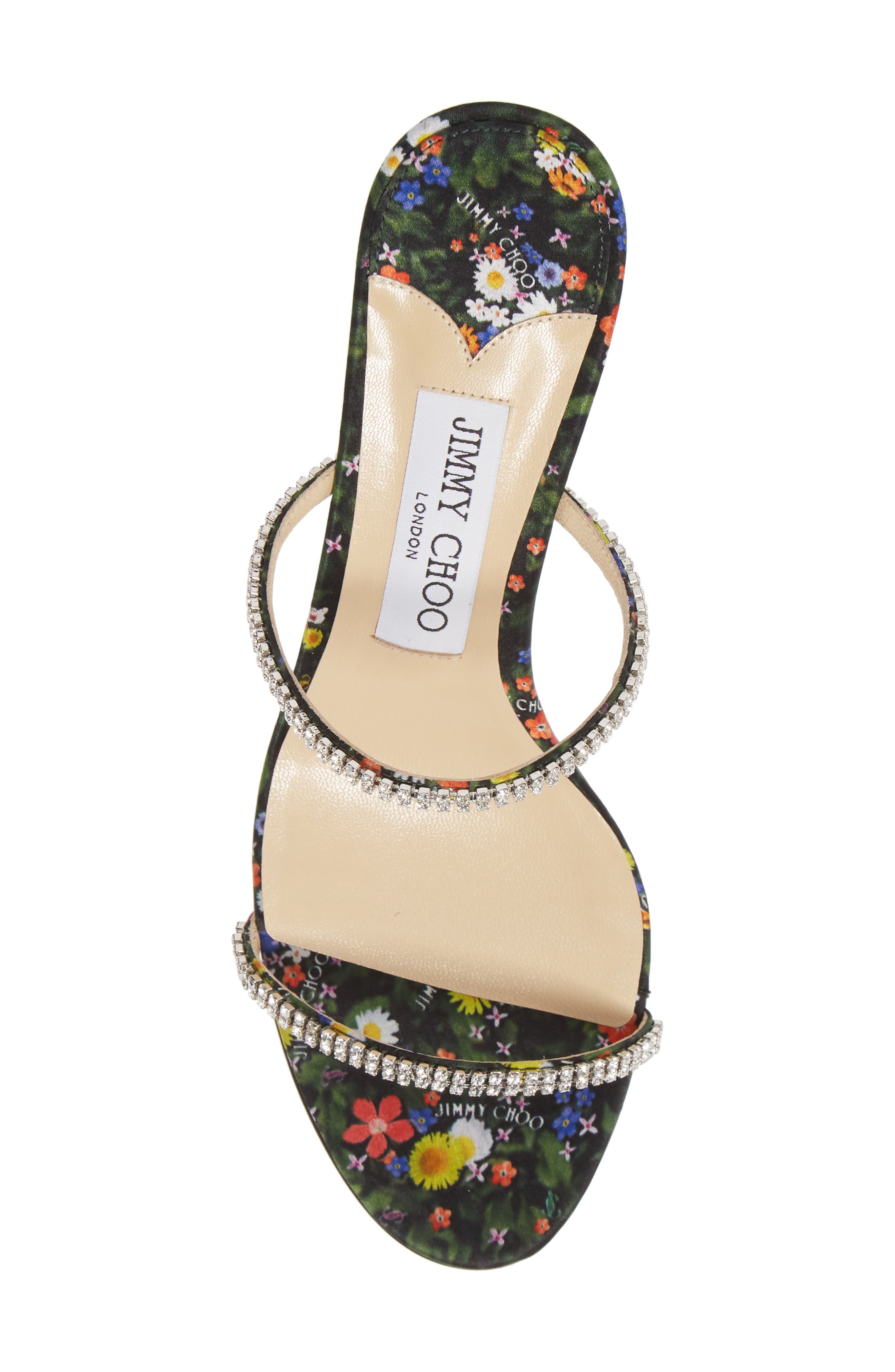 Jimmy Choo Brea Crystal Embellished Slide Sandal, Alternate, color, 