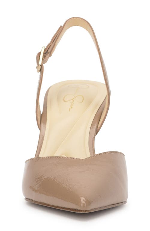 Jessica Simpson Fyvera Slingback Pump In Brown