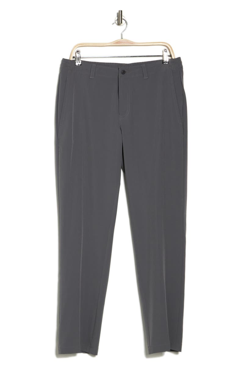 PGA TOUR Elastic Waist Straight Leg Pants, Alternate, color, Quiet Shade