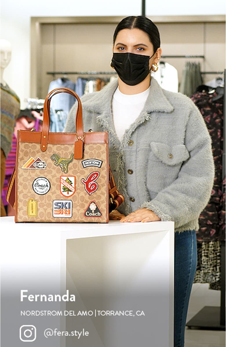 Signature Coated Canvas Tote, sales video thumbnail