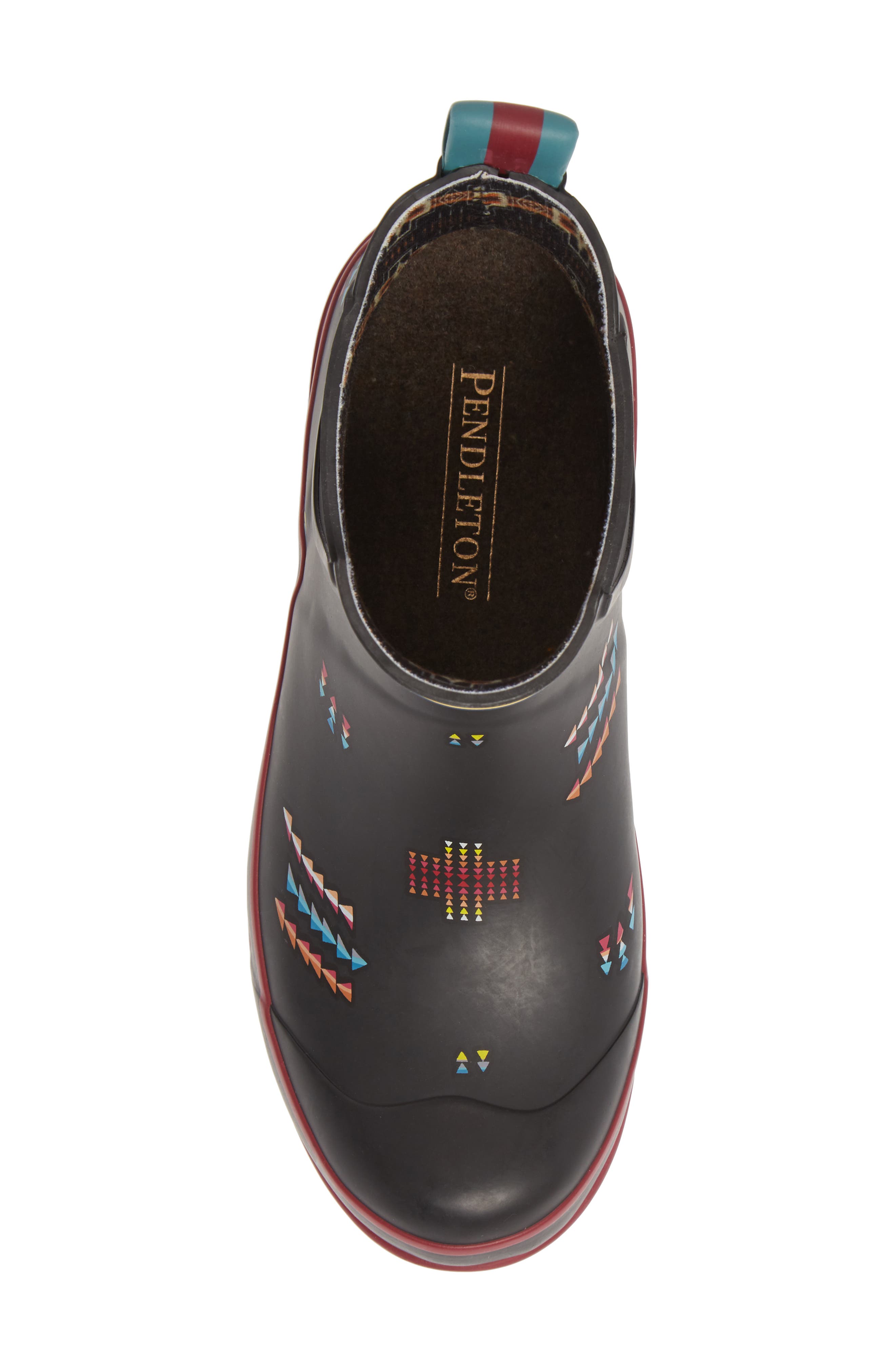 Pendleton Geo Toss Waterproof Chelsea Rain Boot, Alternate, color, 