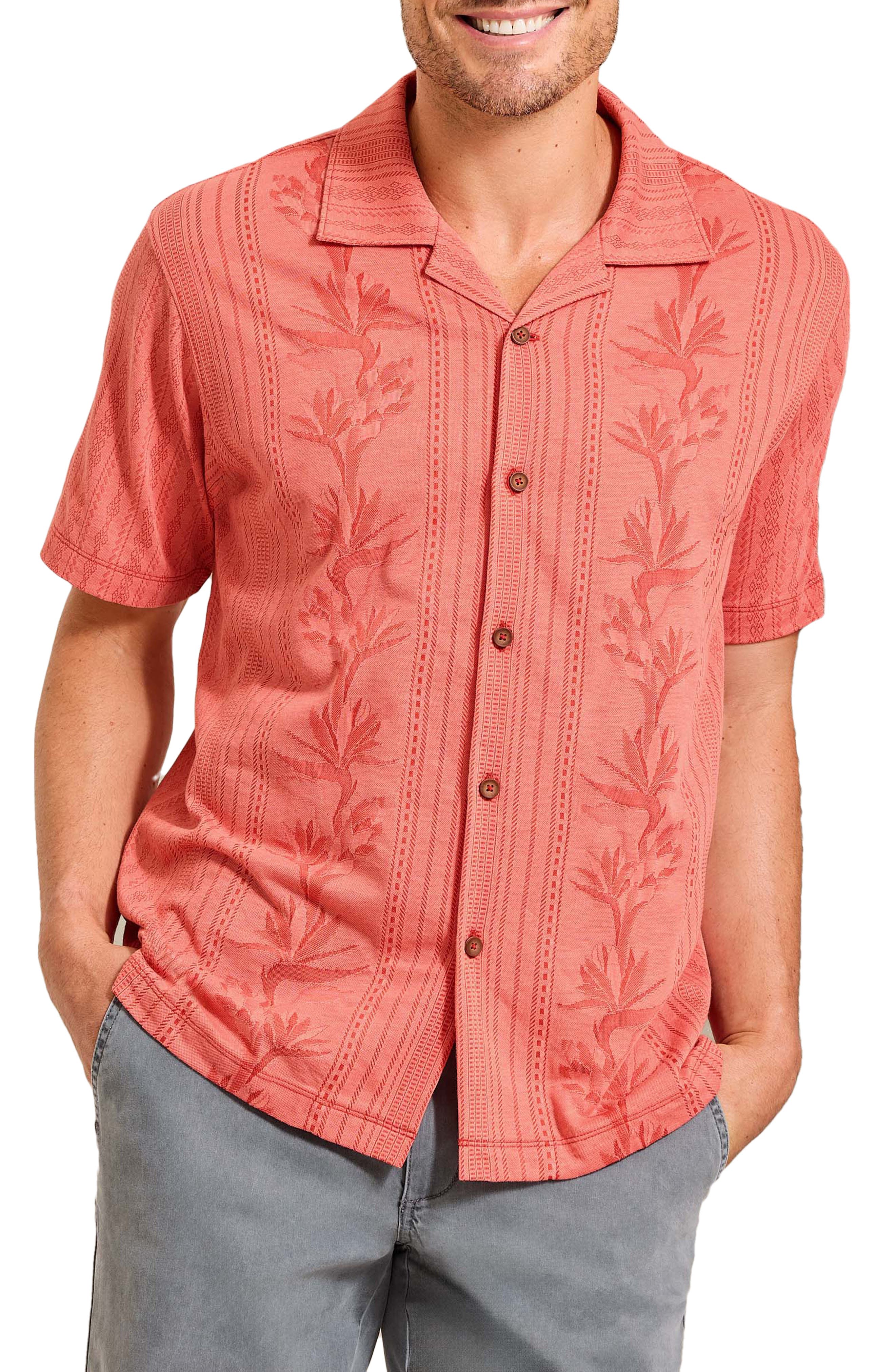 Tommy Bahama Palm Fresco Beach Border IslandZone® Camp Shirt