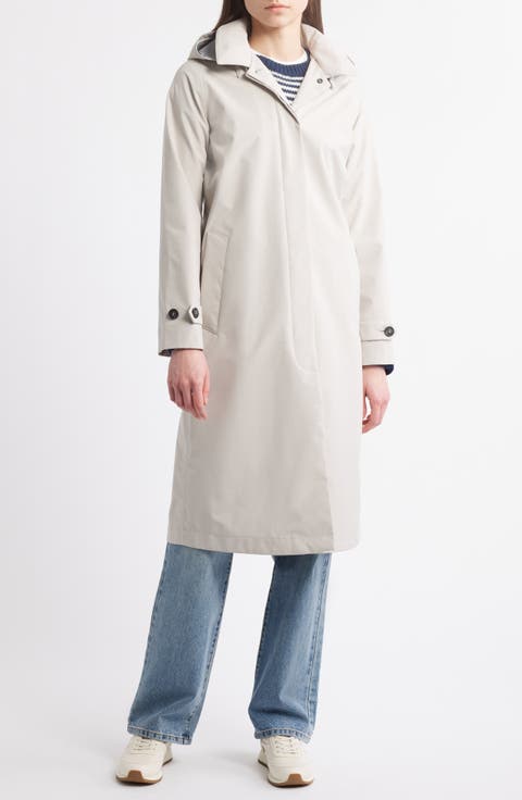 アウターその他 SAVE THE DUCK Woman Trench coat Rope D41088WCOFY18 40019 Save the Duck April Stretch Trench Coat ladies