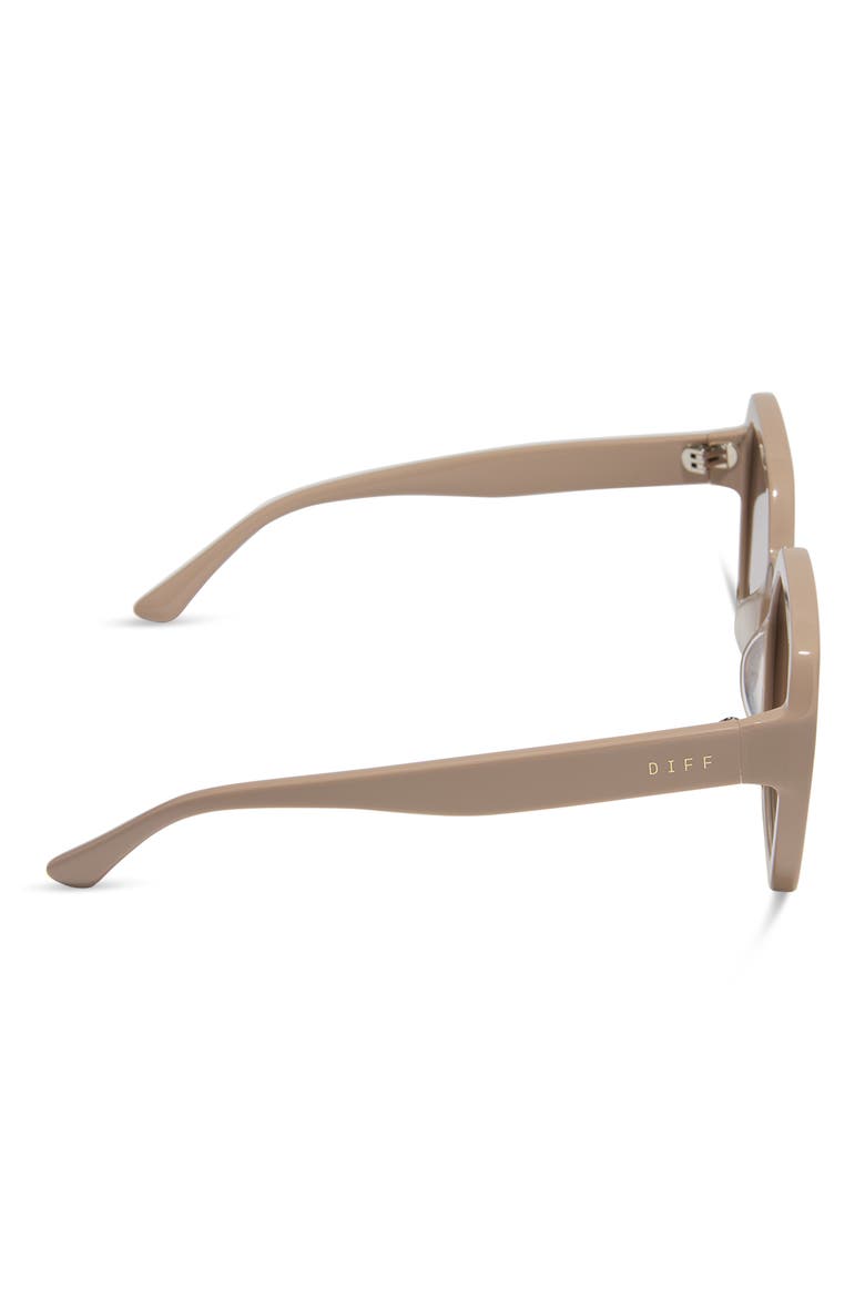 Sloane 54mm Square Sunglasses, Alternate, color, BROWN GRADIENT