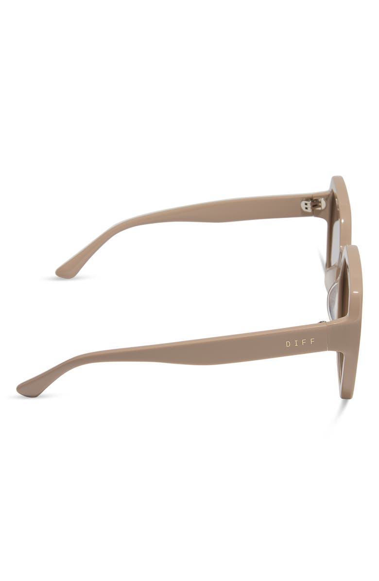 DIFF Sloane 54mm Square Sunglasses, Alternate, color, Brown Gradient