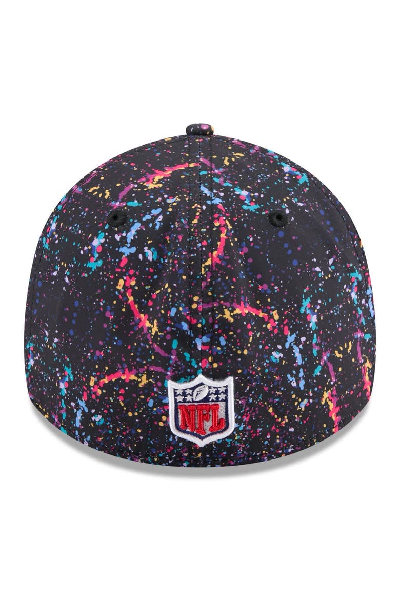 Men's New Era  Black Dallas Cowboys 2025 NFL Crucial Catch 39THIRTY Flex Hat, Alternate, color, Black