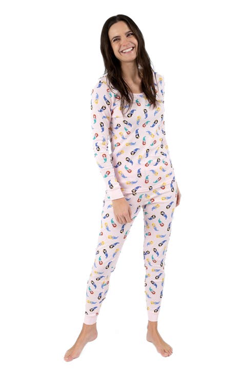 Women's Cotton Matching Family Pajamas, Dream Weaver Prints