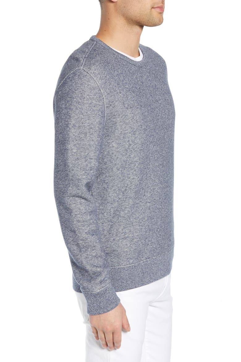 Slim Fit Crewneck Cotton Sweatshirt, Alternate, color, H COASTAL