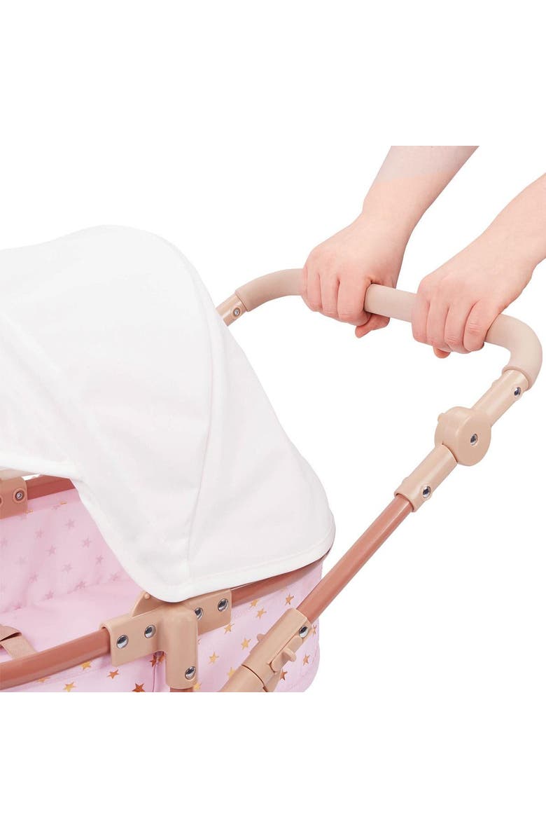 Battat Double Baby Doll Carriage, Alternate, color, Pink