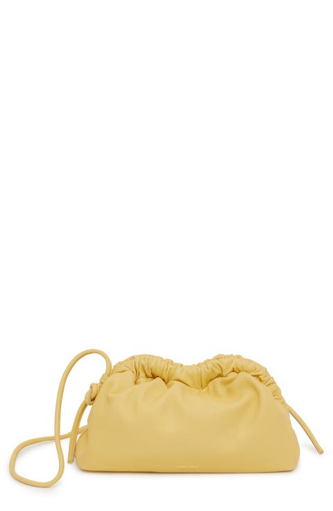 Mini Cloud Leather Clutch