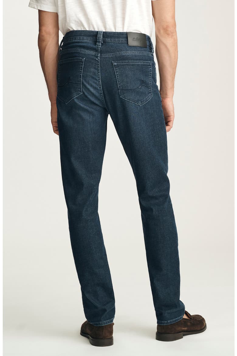 Courage Mid Rise Straight Leg Jeans, Alternate, color, DARK SPORTY