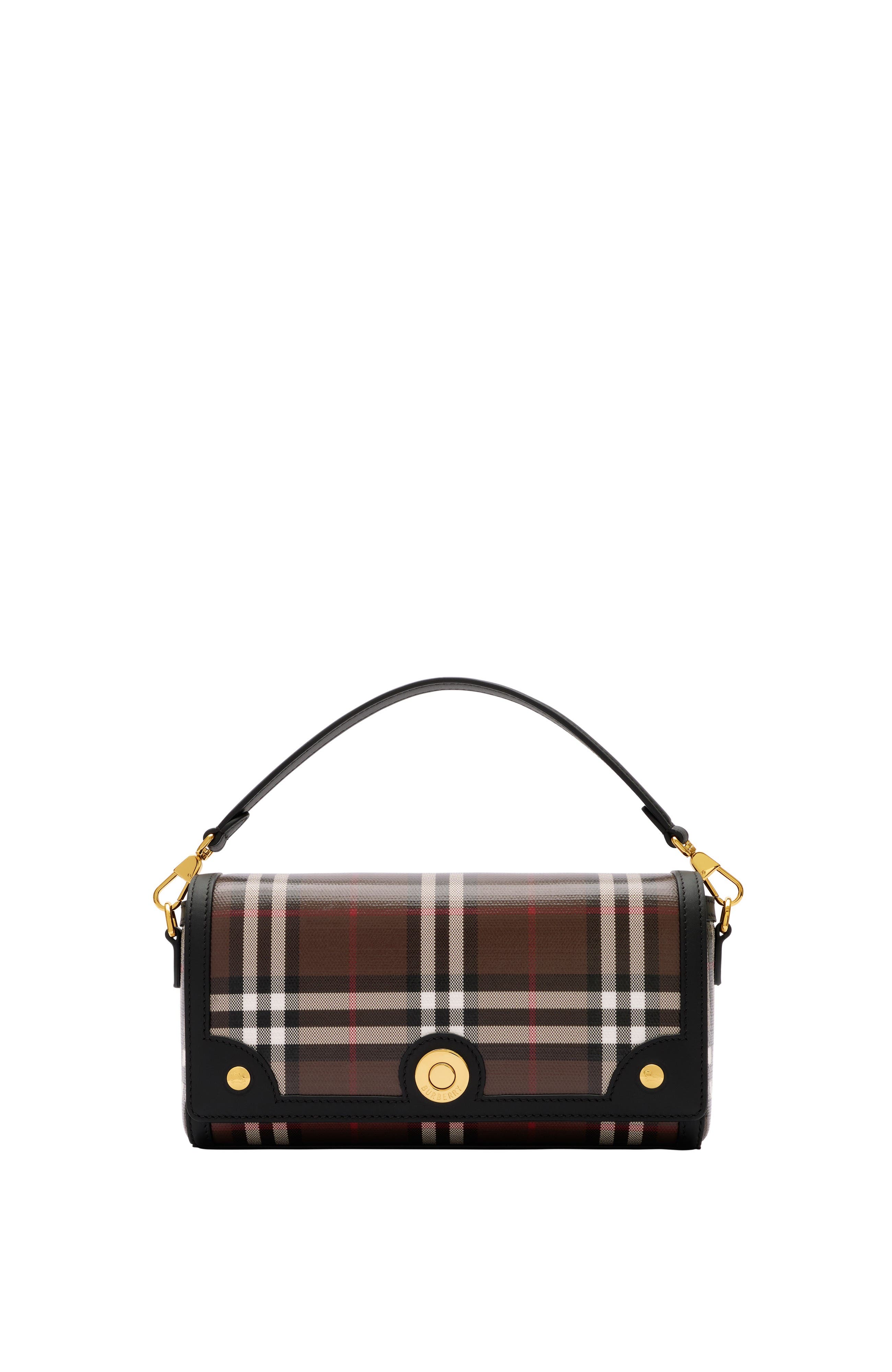 Top Handle Note Bag, Main, color, Chocolate brown