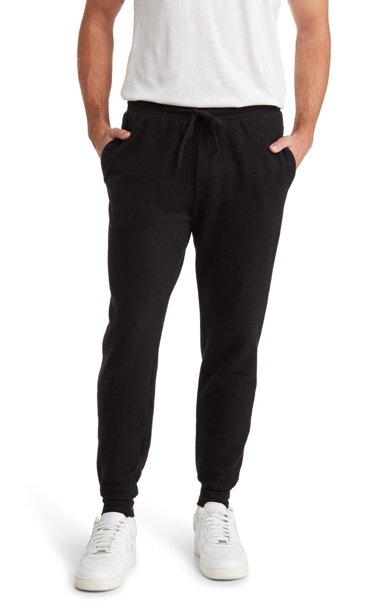 BELLA+CANVAS Men's Faux Suede Joggers, Main, color, 