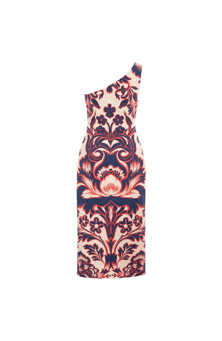 La DoubleJ Bold Shoulder Dress Va-Va Placée White, Alternate, color, Va-Va Placée White