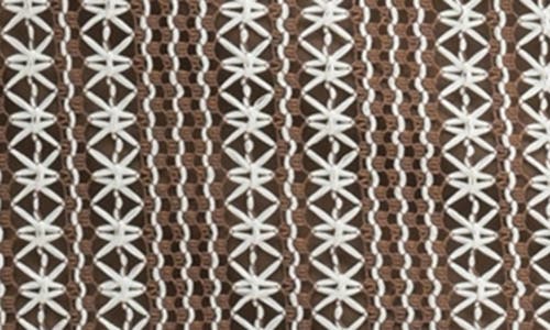 Lush Openwork Body-con Midi Dress In Mocha