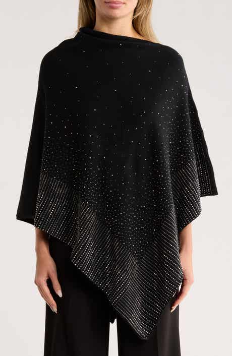 La Fiorentina Embellished Poncho