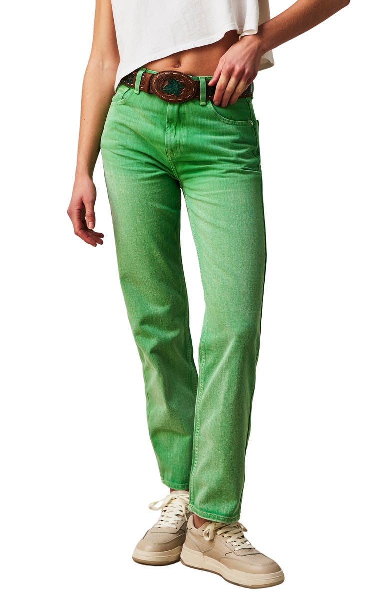 Free People Pacifica Straight Leg Jeans, Main, color,