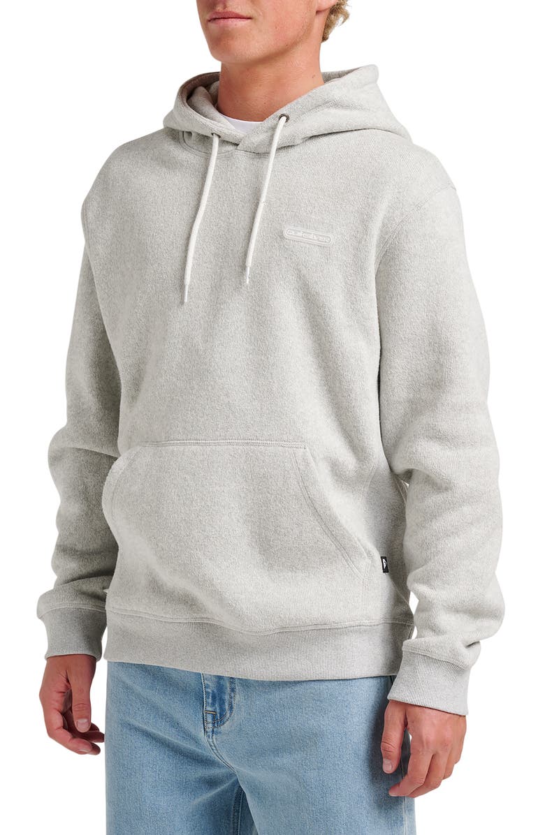 Quiksilver Keller Hoodie, Alternate, color, Light Gray Heather
