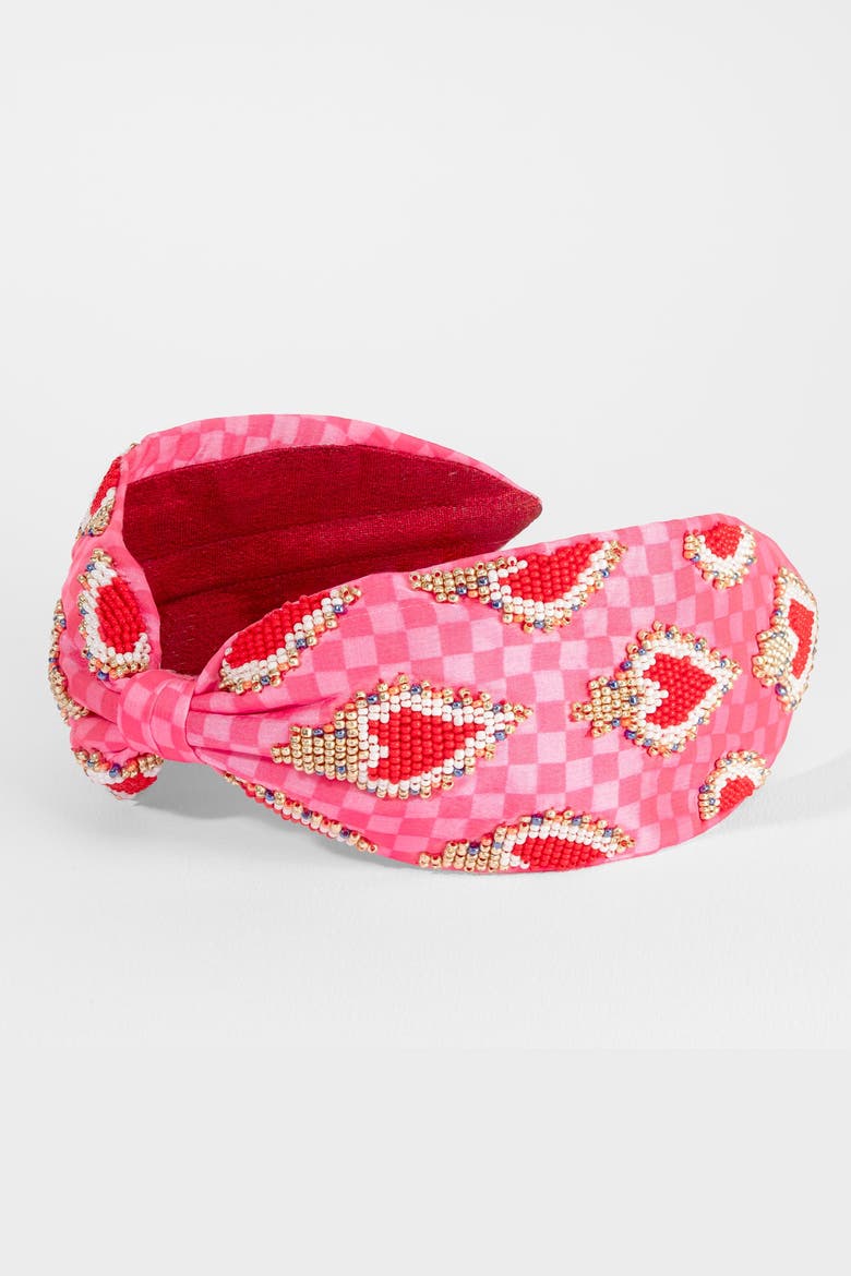 Theory Headband, Alternate, color, Pink