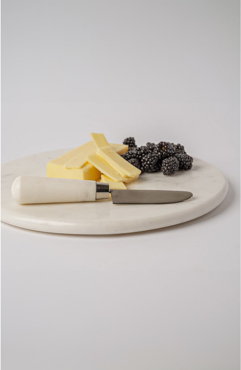 Verve Culture Marble Rolling & Cheese Board, Alternate, color, White