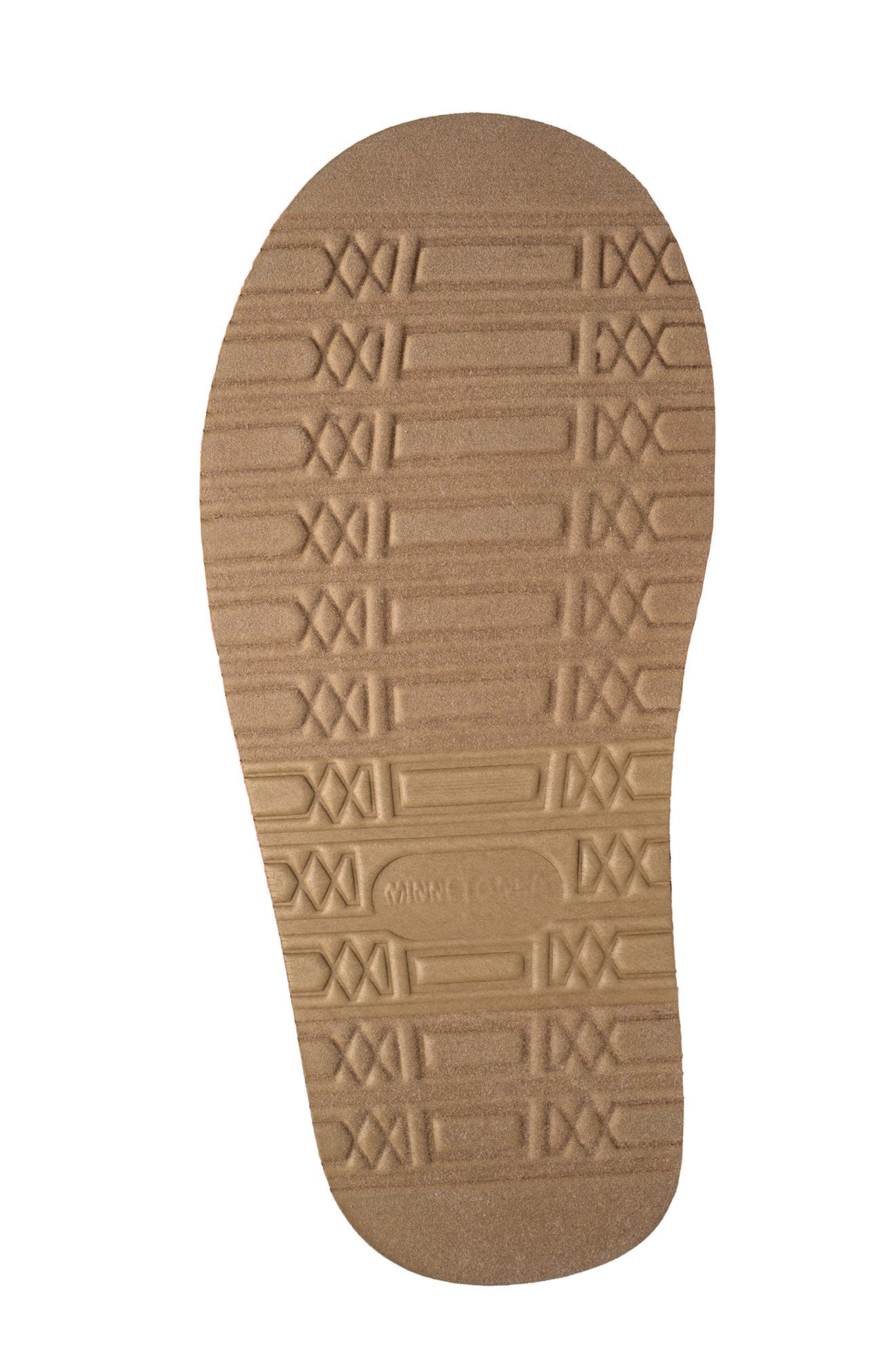 Minnetonka Lyla Faux Fur Slide Slipper, Alternate, color, Pink Unicorn