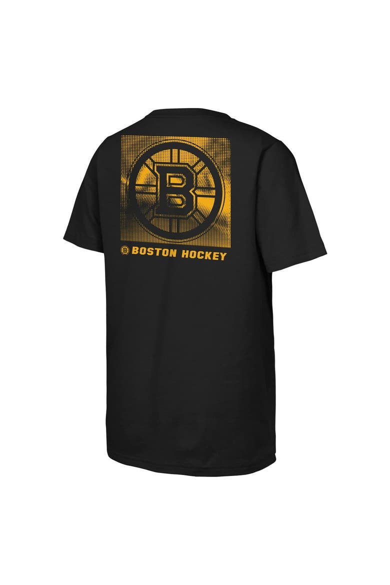 Youth  Black Boston Bruins Atmosphere T-Shirt, Alternate, color, Black