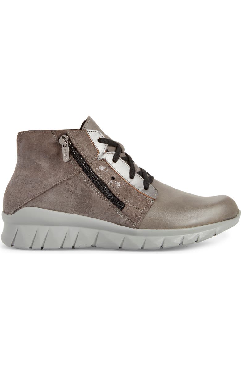 Naot Polaris High Top Sneaker, Alternate, color, Foggy Gray Leather