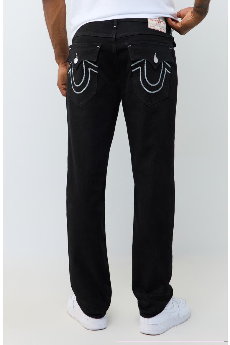 Geno Slim Leg Jeans, Alternate, color, RINSE BLACK