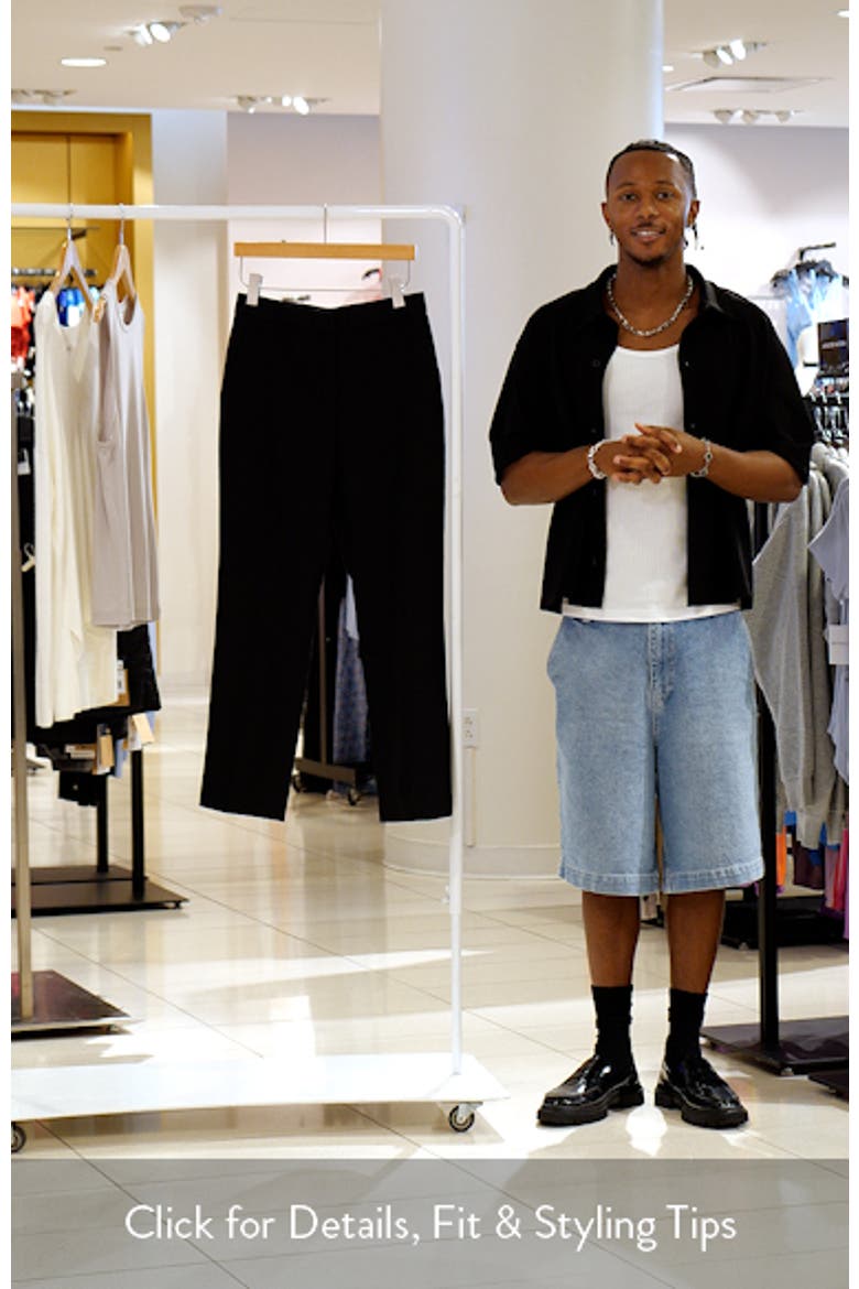 Straight Leg Suit Trousers video