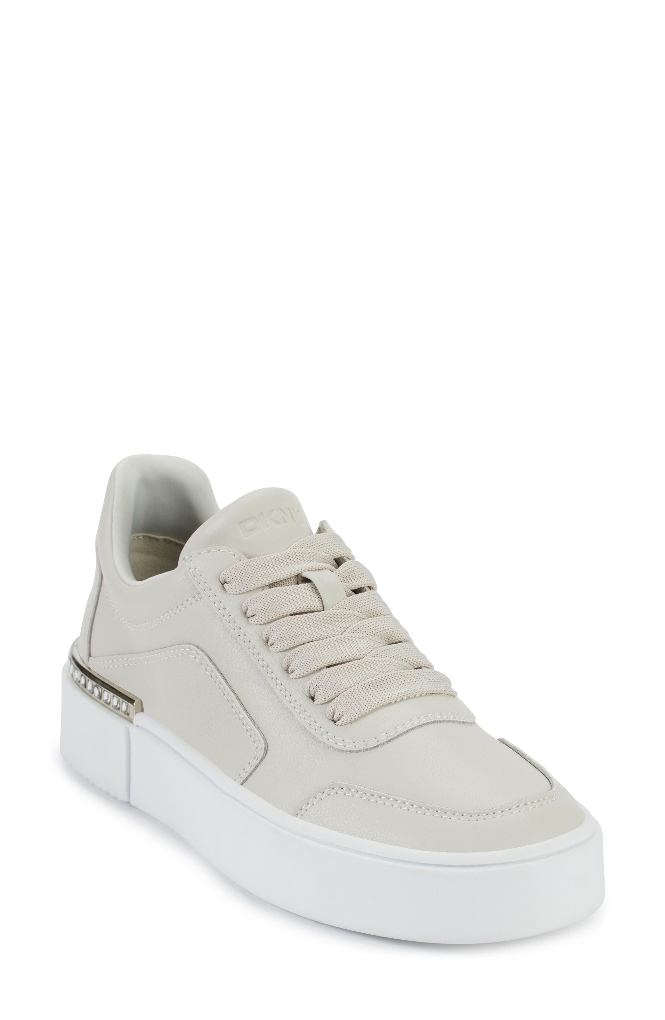 DKNY Beverly Platform Sneaker, Main, color, Soft White