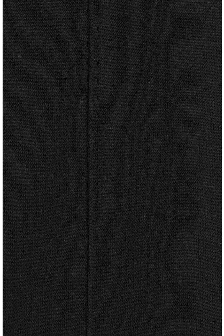'Noelle' Oversized Sweater, Alternate, color, BLACK