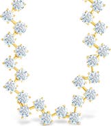 Sterling Forever Carson Cubic Zirconia Choker Necklace